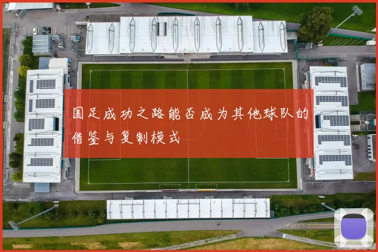 国足成功之路能否成为其他球队的借鉴与复制模式